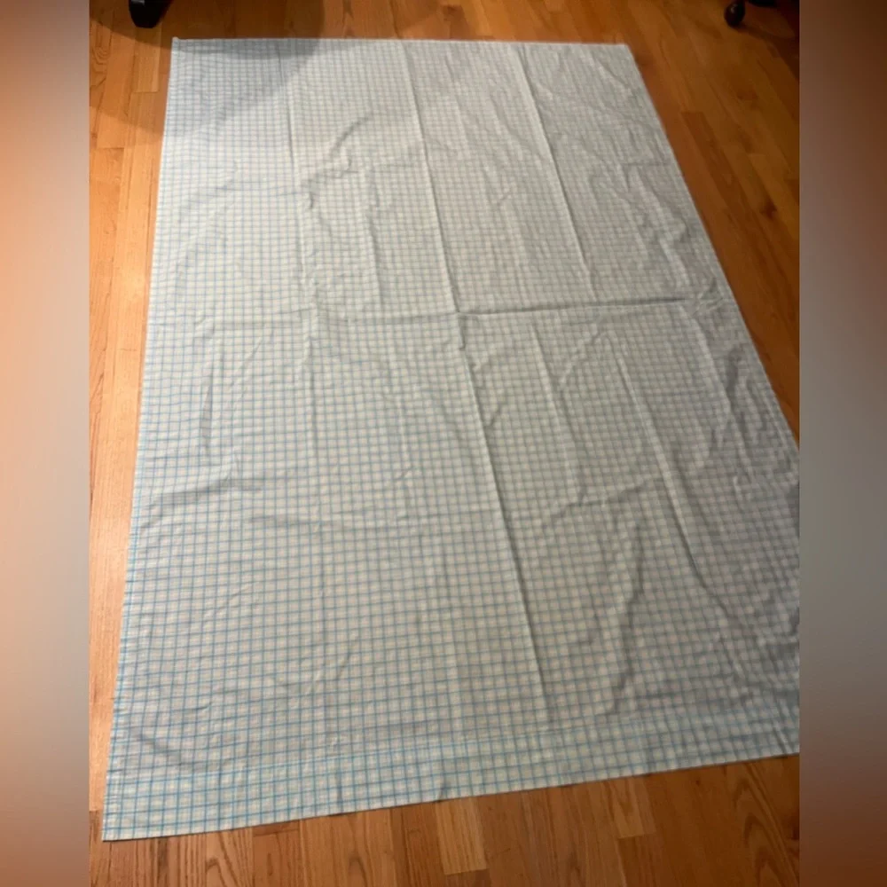 Vintage Westpoint Steven’s Plaid Flat Sheet/ fabric